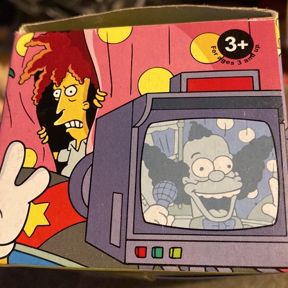 Vintage 2002 SIMPSONS KRUSTY CLOWN WATCH Burger King NEW - Picture 8 of 9